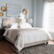 Baxton Studio Cassandra Modern Light Beige Upholstered Queen Size Bed 136-7455 - alternate 7